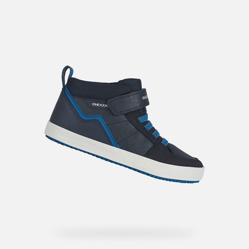 Tenis Geox Menino Azul Marinho - Alonisso - ANLUD9670